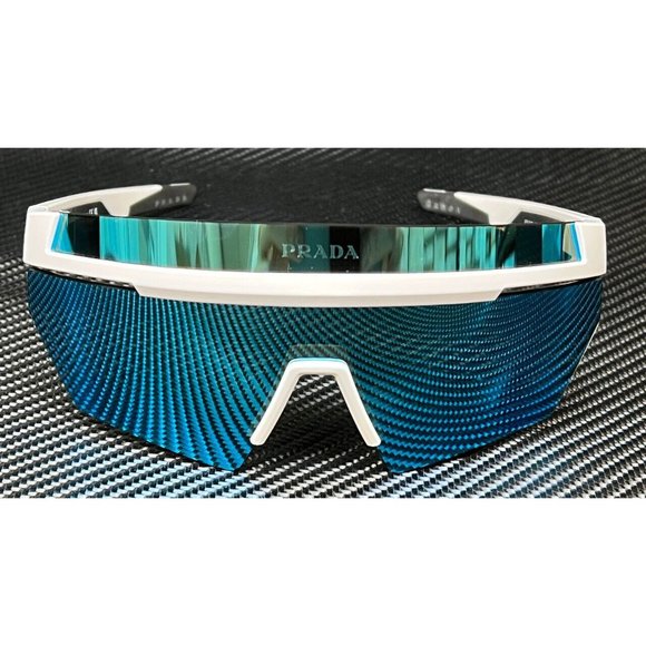 Prada Matte Men's White Sunglasses - Picture 2 of 4